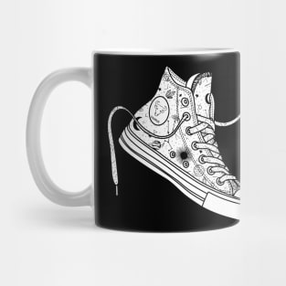 Taurus High tops - Black &amp; white Mug